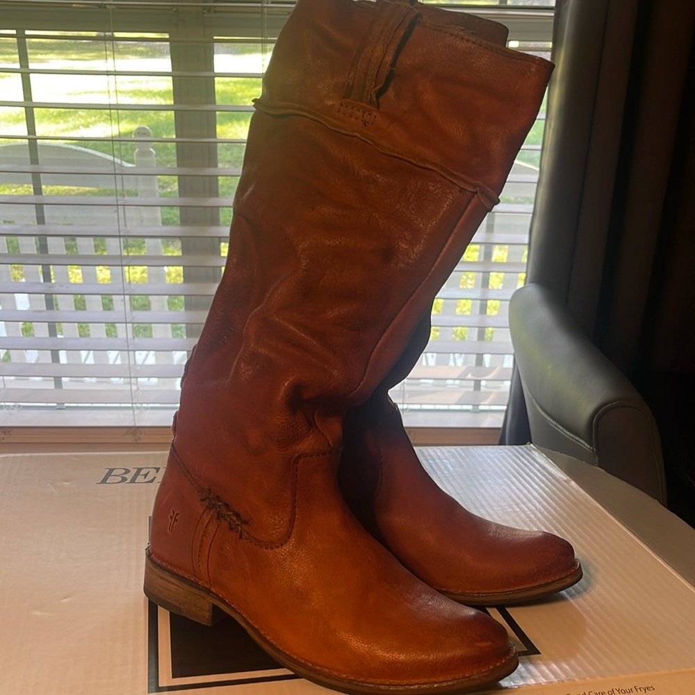 Frye. Shirley Artisan Tall boots. Size 6.